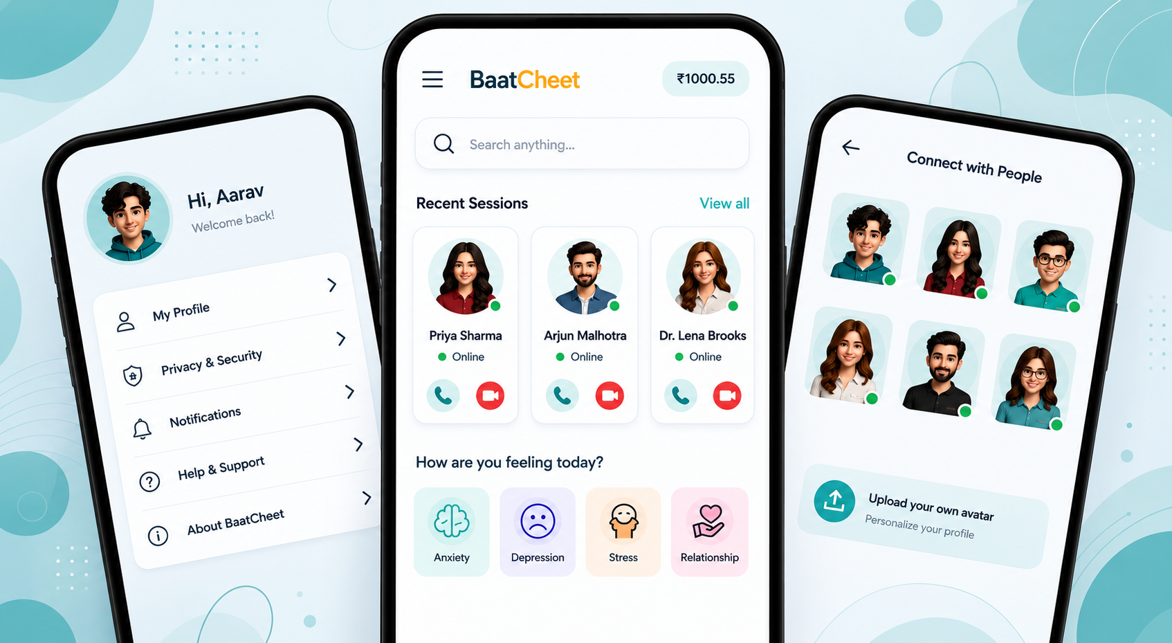 BaatCheet — Talk, Connect, Feel Better