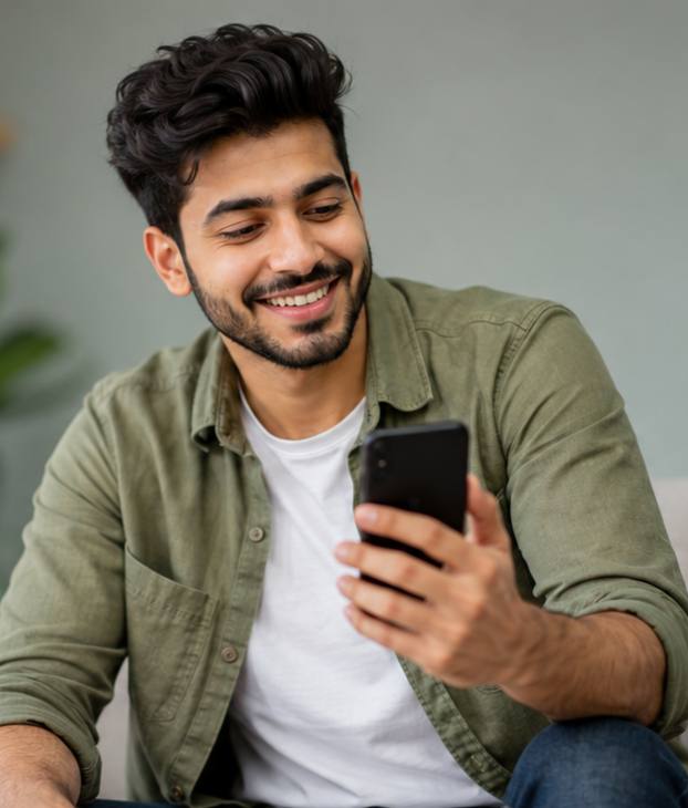 Person using BaatCheet